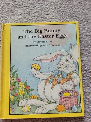 The big bunny and the easter eggs