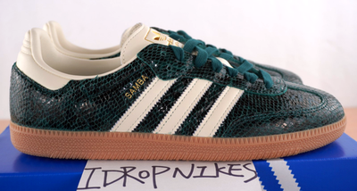 adidas Originals Samba OG WMNS Faux Snakeskin Collegiate Green