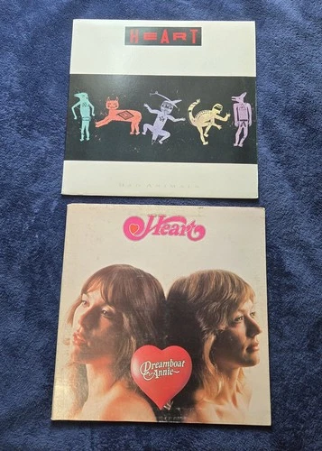 Lot of 2 Heart Vinyls Used