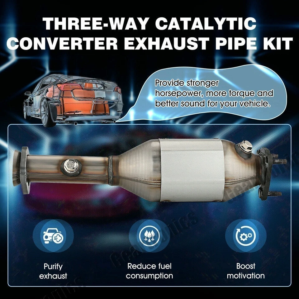 Catalytic Converter w/O2 Sensor For 1997 1998 1999 2000 2001 Honda CR-V CRV 2.0L — 第 2/4 张图片