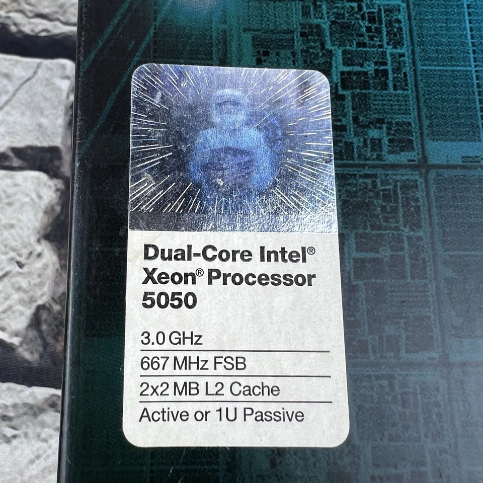[SEALED] Intel Xeon 5050 Dual Core CPU Processor 3.0GHz 4MB 667MHz Skt-771 - Image 4 of 4