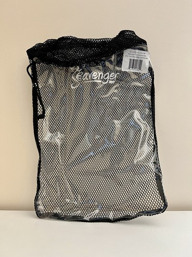 Seavenger Red Snorkel Swimming Fins Mesh Bag Set Combo Adult Unisex Size S/M - Picture 5 of 9