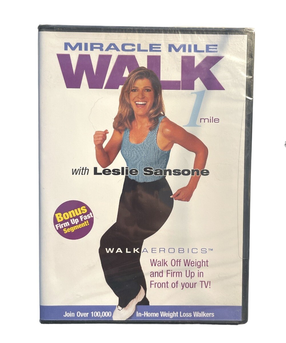 Leslie Sansone Miracle Mile: Walk Mile [DVD] Brand New Sealed