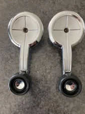 1976 Plymouth Gran Fury Used Original OEM Window Crank Handle Pair #3861495