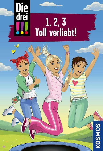 Thumbnail - Kosmos Die Drei 1, 2, 3 Voll Verliebt (doppelband)