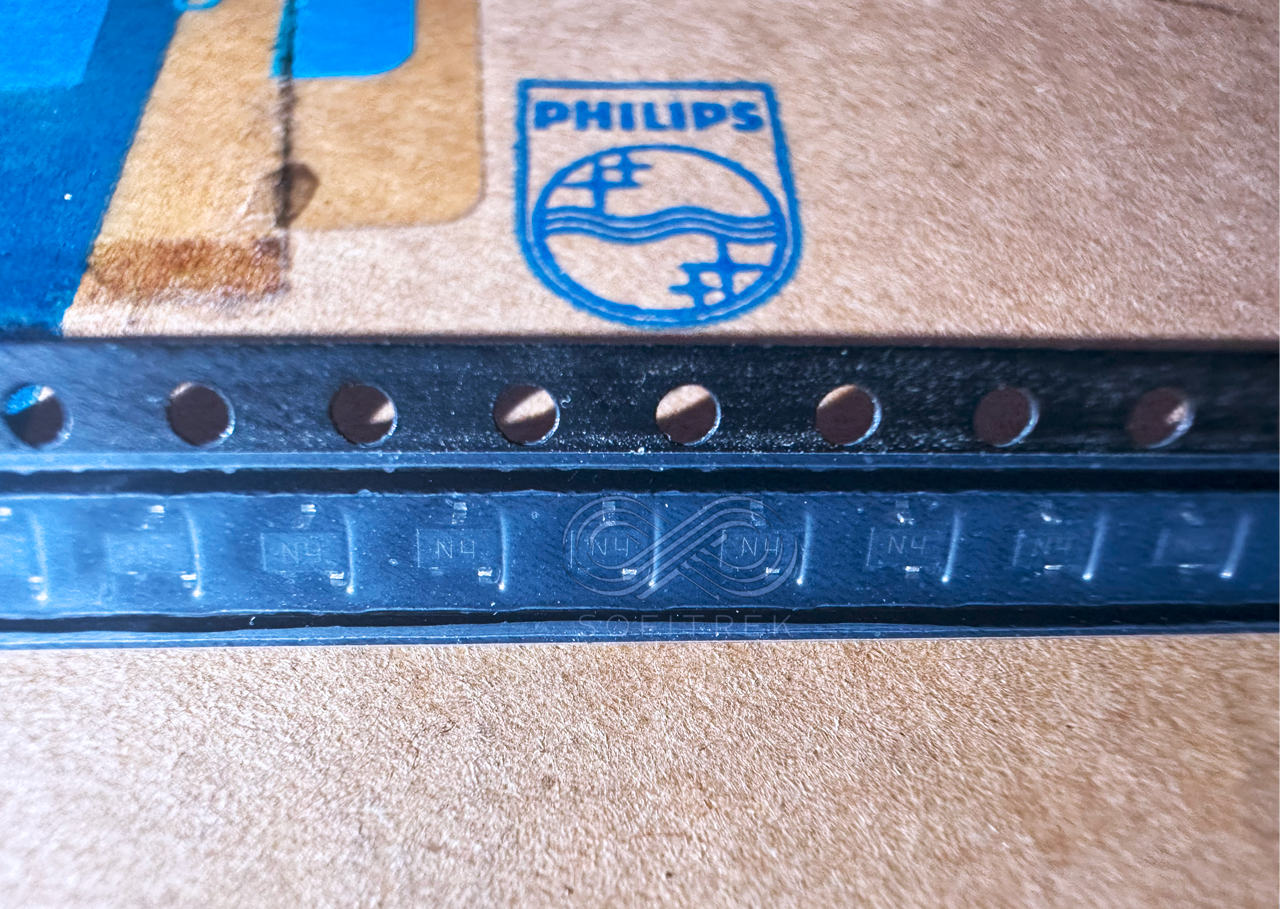 10Pcs BFS540 Philips NPN RF Transistor 20V 120mA 9GHz SOT323