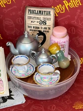SEALED! UNOPENED! Umbridge Tea Set Miniverse Wave 3 Pinhole Potions Harry Potter