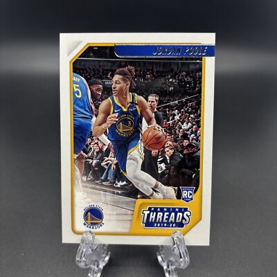2019-20 Threads Jordan Poole Rookie Card R39504 **READ DESCRIPTION**