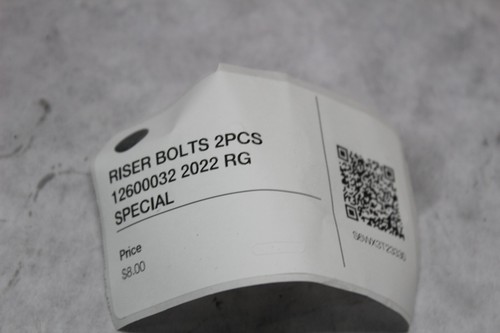 RISER BOLTS 2PCS 12600032 2022 RG SPECIAL - Foto 2 di 4