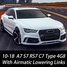 AIR SUSPENSION Adjustable LOWERING KIT LINKAGES For AUDI A7 S7 RS7 (C7 Type 4G)
