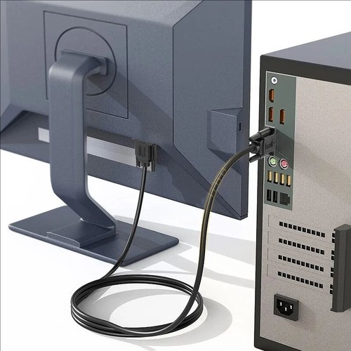 VGA 15Pin Male to SVGA Male Cable Adapter PC Monitor Extension HDTV LCD Screen - Picture 9 of 16