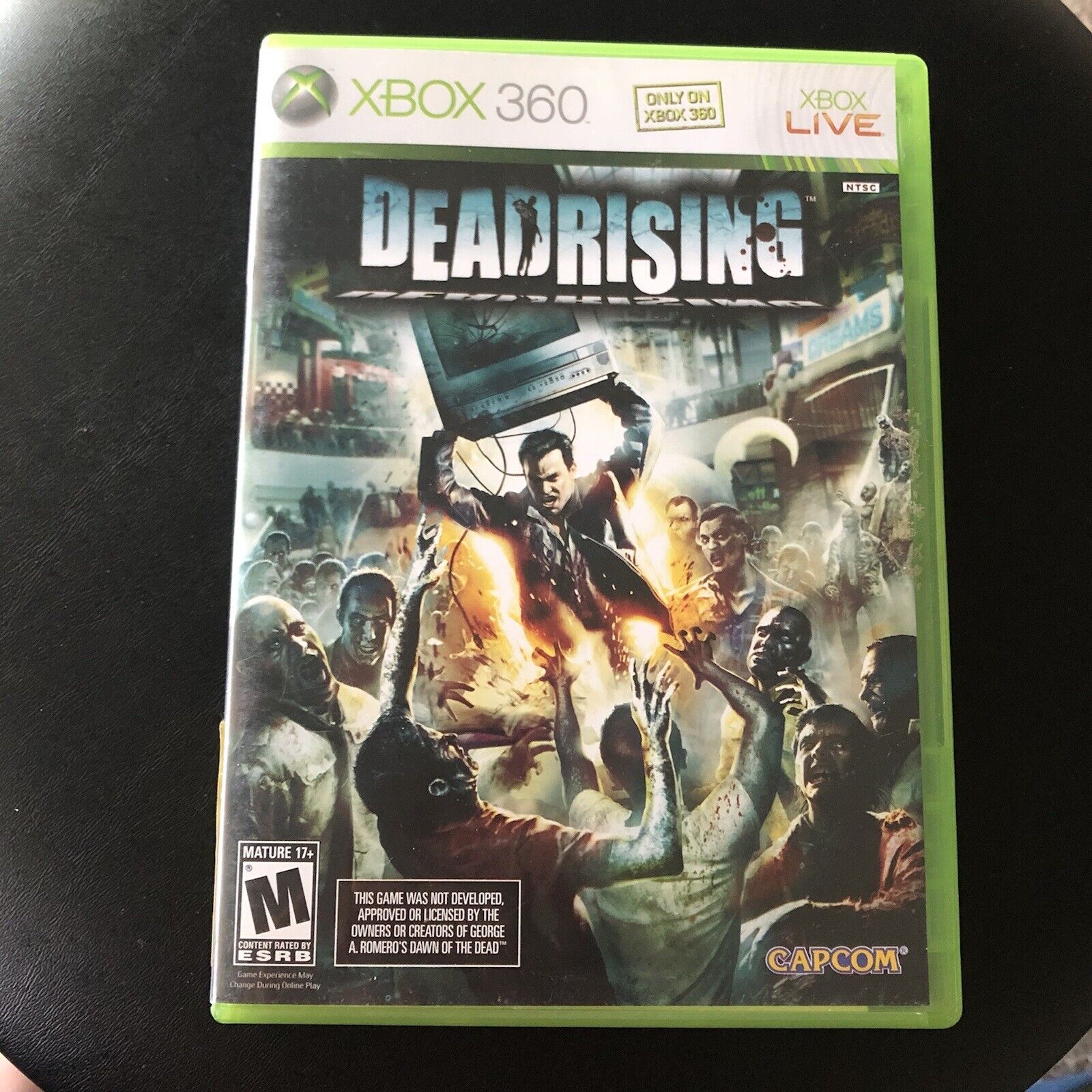 Dead Rising 1 and 2 Game Lot Microsoft Xbox 360 Tested Capcom Zombie  Hunting 13388330010