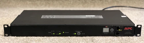 APC AP7723 ATS Rack - Automatic Transfer Switch  - reset to defaults - 90d RTB