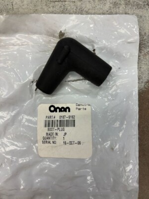 ONAN 187-6162 Plug Wire Boot-SPAR | 1876162