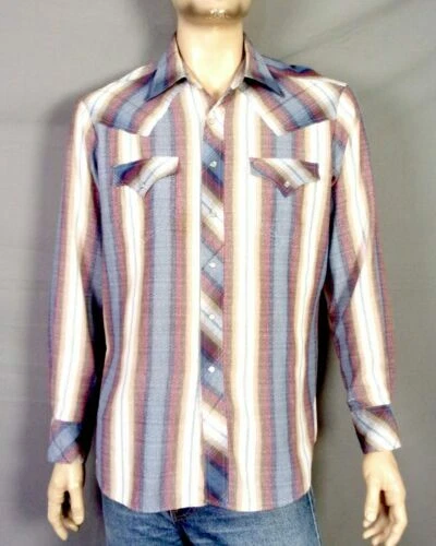 Camisas Informales Vintage occidental Kennington regular para hombres