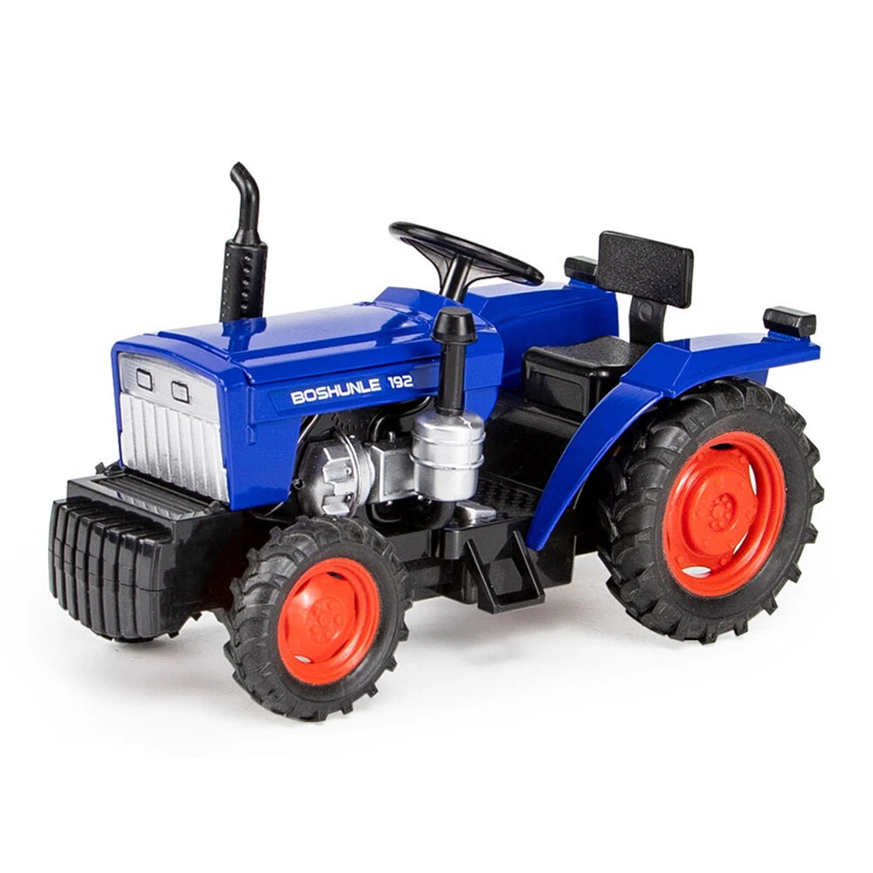 1:24 Granja Tractor Juguete Metal Diecast Granja Juguetes Vehículo Niños Juguetes Niños Regalos Azul Foto 4 de 4