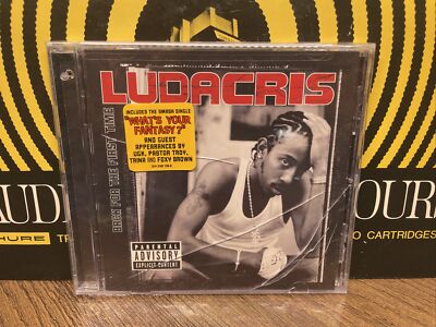 Back for the First Time Ludacris CD New Sealed Oct-2000 Def Jam South OOP