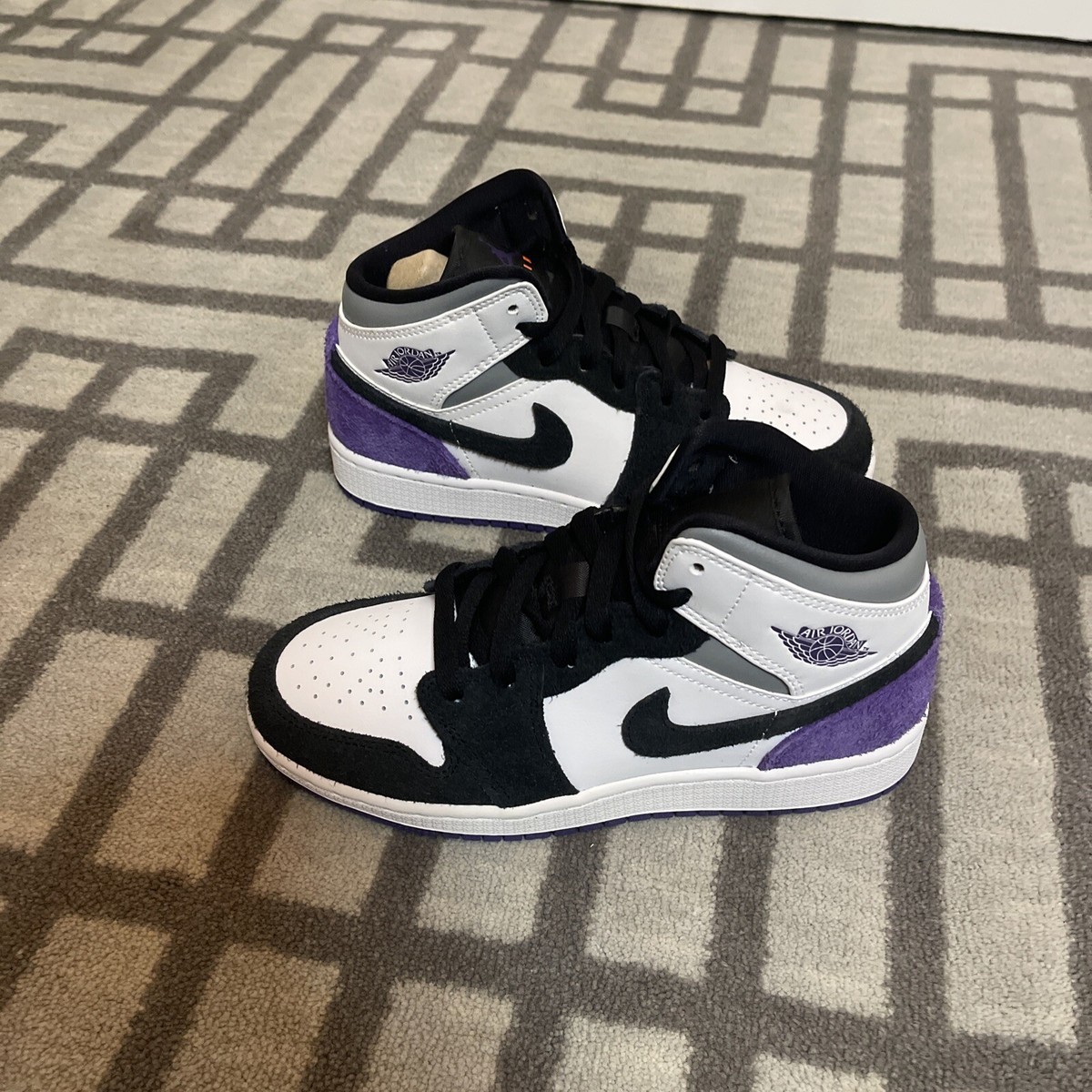 Nike Air Jordan Mid SE Purple Black 852542-105 Men's Women's