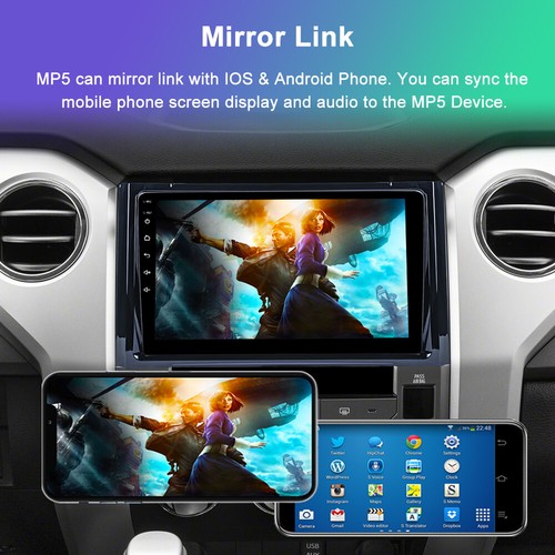 9inch Car Stereo Radio For Toyota Tundra XK50 2014-2017 Android 13 Carplay GPS - Picture 9 of 15