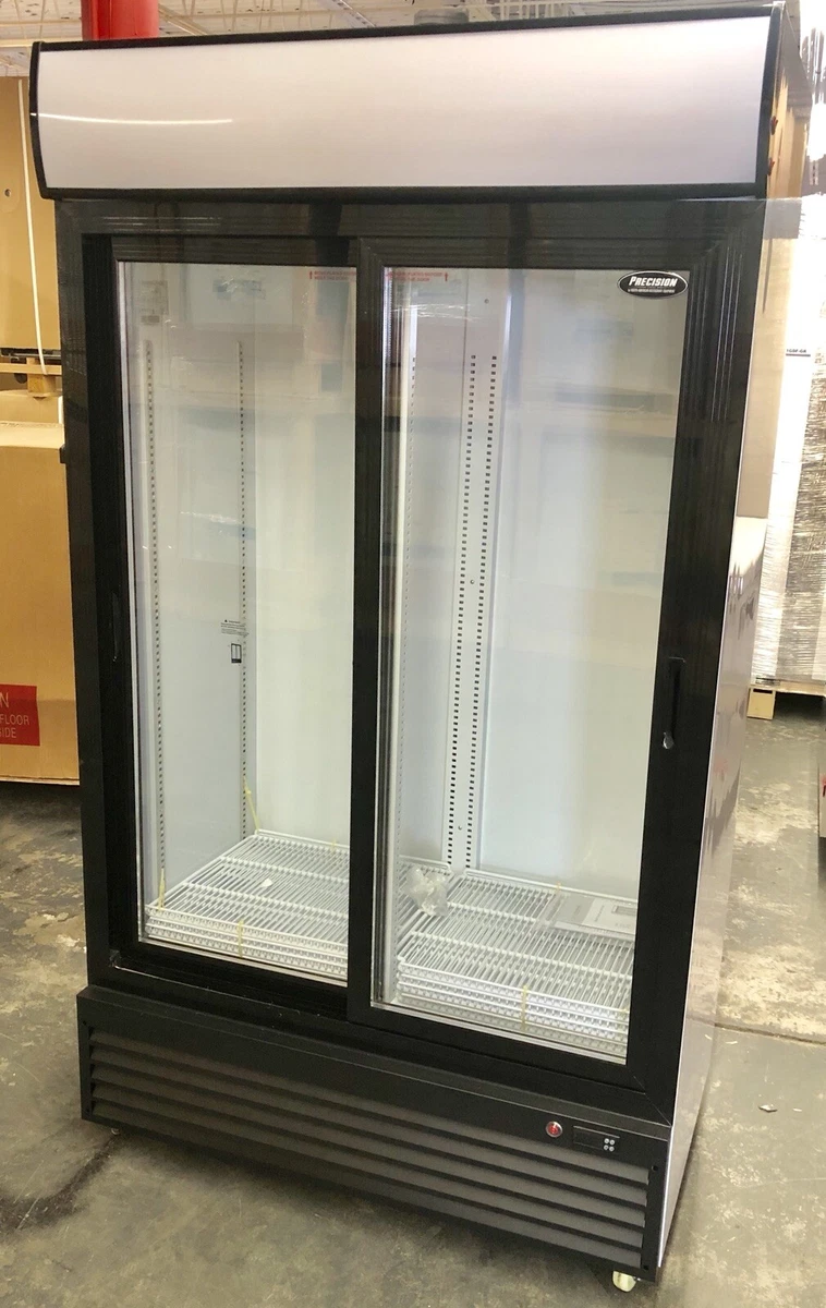 Used 2 door on sale sliding glass cooler