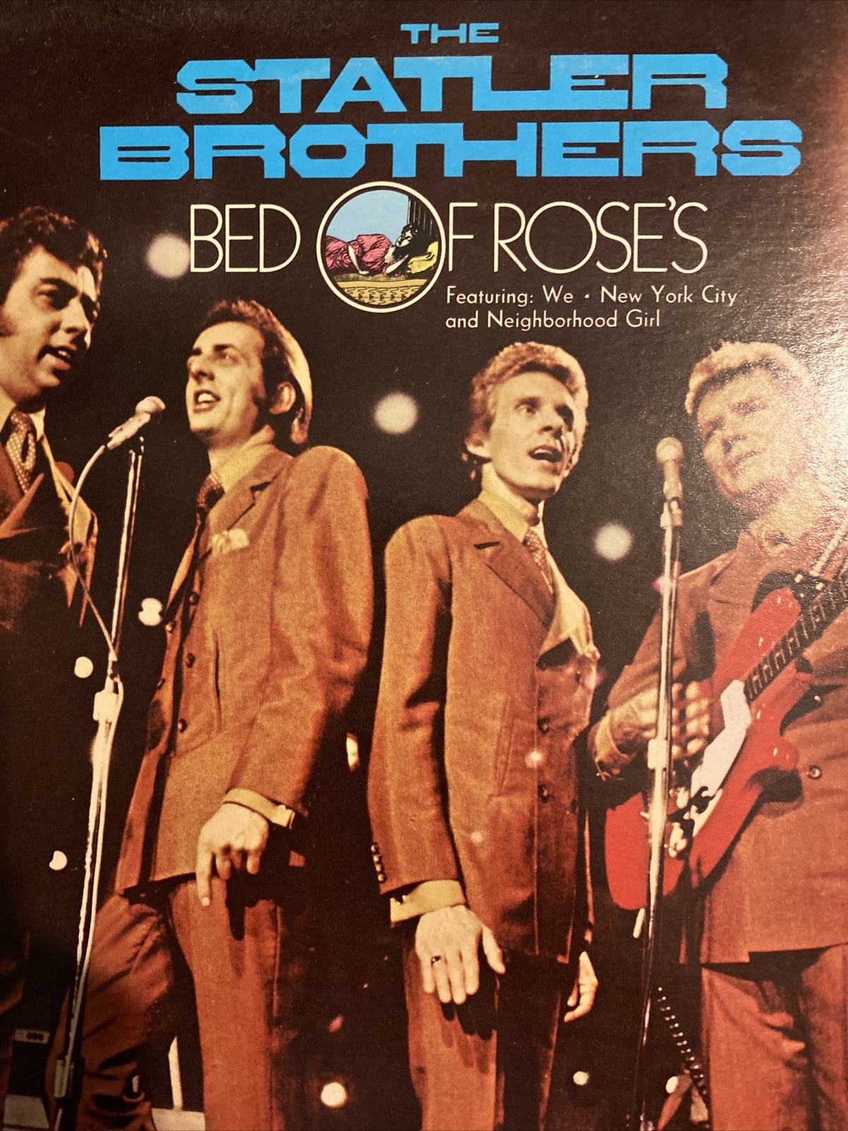 The Statler Brothers Bed of Roses Vinyl Record Original Recording eBay