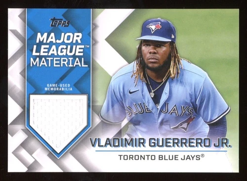 2022 Topps Series 1 - VLADIMIR GUERRERO JR - Major League Material Jersey Relic