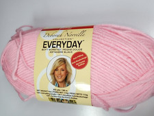 Deborah Norville Everyday Yarn 100 Anti Pill Acrylic 203 Yards Baby Pink