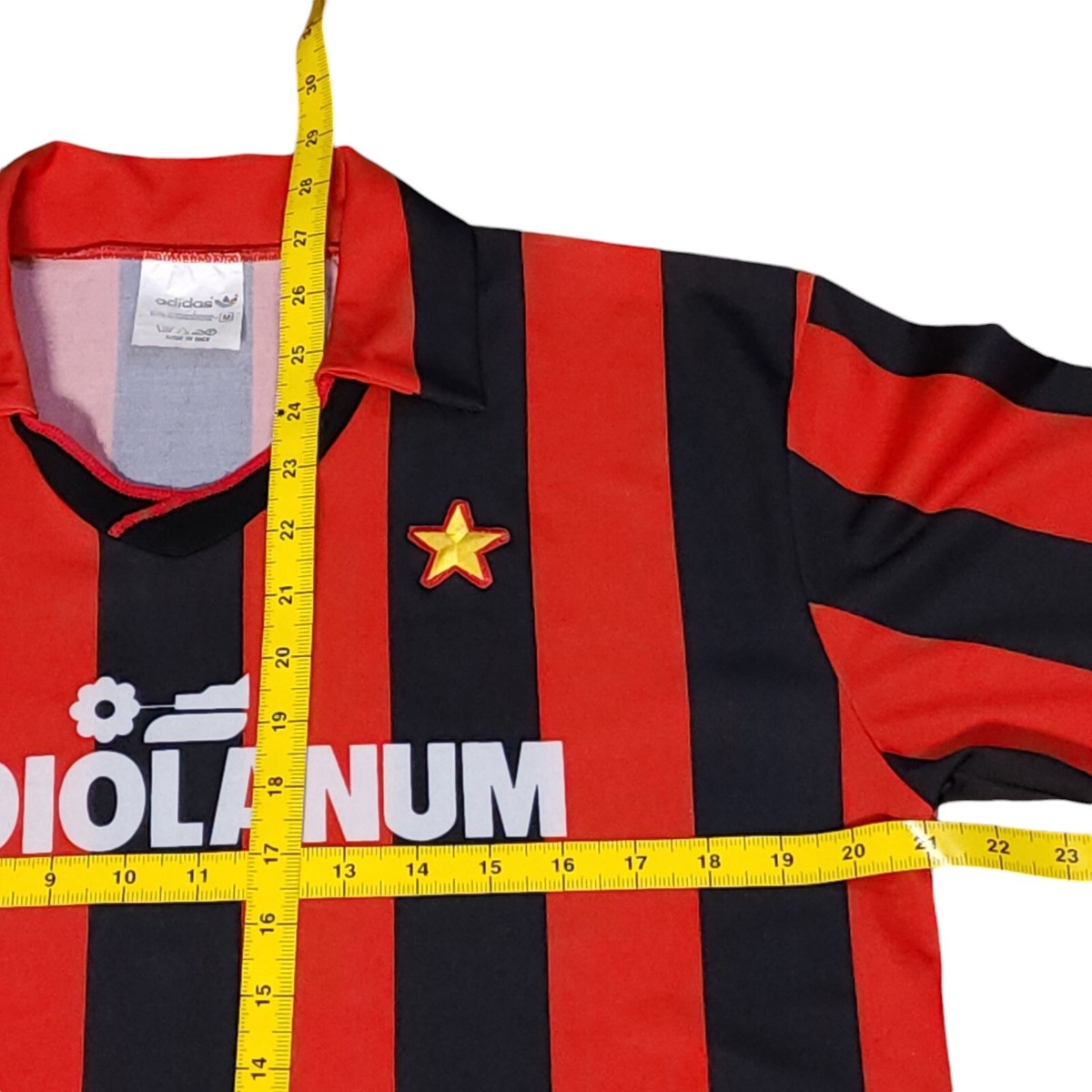 AC ミラン　OLD  JERSEY (Made in ITALY) Vintage ⚽️ Ac Milan 91 92 Mediolanum Jersey Original PI