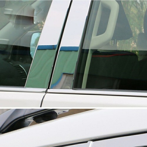 Para Cadillac Escalade 2007-2014 Cromo Pilar B Postes Puerta Ventana Tapicería Cubiertas EE. UU. - Imagen 5 de 12