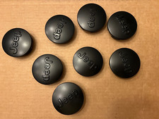 Satin Black OEM Genuine Mopar Wheel Center Cap 1LB77RXFAC - Jeep takeoff