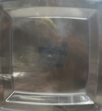 Clear Square 10.25in Plates 8ct