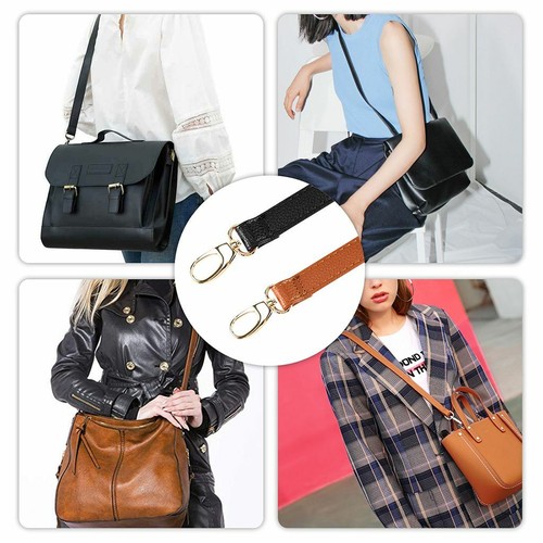 Leather Shoulder Bag Belt Strap Crossbody Replacement Handbag Handle Adjustable - Picture 9 of 15
