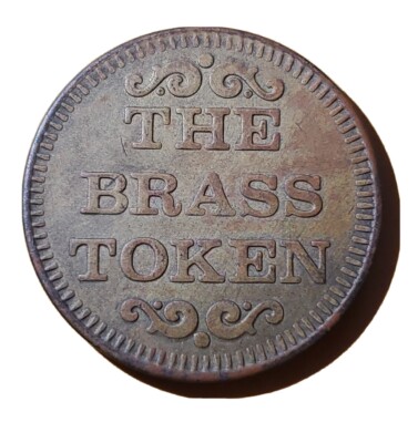 Arcade / Amusement Token: The Brass Token Game Token Non-Negotiable ...