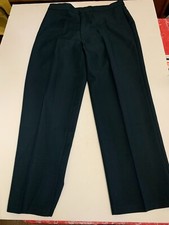 Vintage 1980's Levi's Forest Green Women's Pants Wide Bottoms Size 38