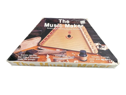 VINTAGE PEREPELOCHKA "Перепёлочка" LAP HARP THE MUSIC MAKER RUSSIAN BOX 12 SONGS - Picture 6 of 8