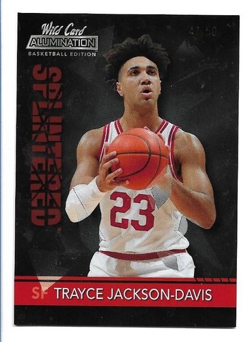 2021-22 Wild Card Alumination Splintered Trayce Jackson-Davis #ASP-44 #47/50 - Bild 1 von 2