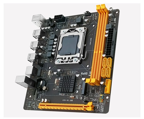 X79 Motherboard LGA 1356 Socket DDR3 REG ECC W/ RAM NVME M.2 SSD Fit Xeon E5 CPU - Picture 7 of 10