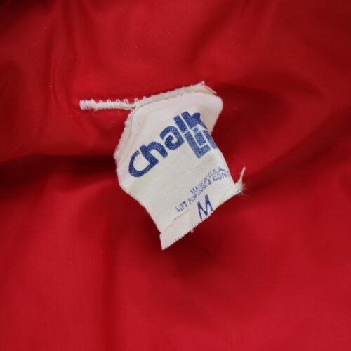 Rare VTG CHALK LINE St. Louis Cardinals NFL Football Satin Varsity Jacket 80s M - Picture 3 of 12