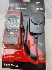 Amprobe Lm-100 Light Meter USED, PRISTINE !