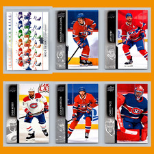 Montreal Canadiens Lot 6 Hockey Cards Upper Deck Electromagnetic Nick Suzuki NM