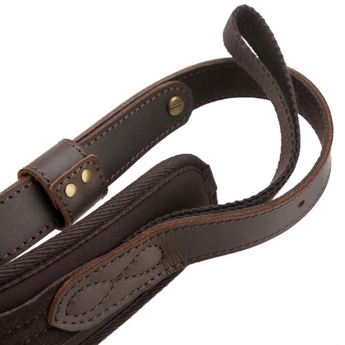 Cinghie imbottite morbide in pelle per fucile guscio fucile imbracatura per .308.22LR 12GA - Foto 46 di 47