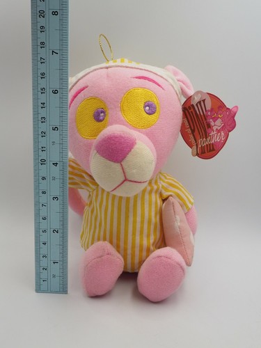 Pink Panther B1808 The Color of Cool Pajamas Plush 6" 2000 Stuffed Toy Doll - Picture 2 of 9