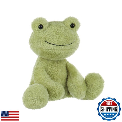 Apricot Lamb Toys Plush Velvet Frog Stuffed Animal Soft Cuddly Perfect for Ch - Picture 3 of 5