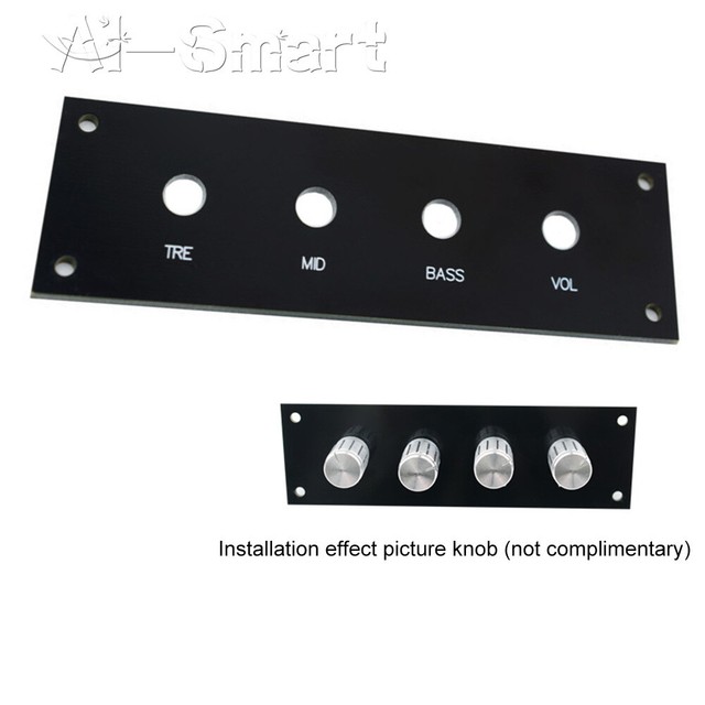Pannello di amplificatore scheda tono scatola telaio pannello fai da te sistema audio per NE5532- Pannello di amplificatore scheda tono scatola telaio pannello fai da te sistema audio per NE5532-