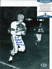 DANTE LAVELLI signed (CLEVELAND BROWNS) Football 8X10 photo BECKETT BAS T89757 DANTE LAVELLI signed (CLEVELAND BROWNS) Football 8X10 photo BECKETT BAS T89757