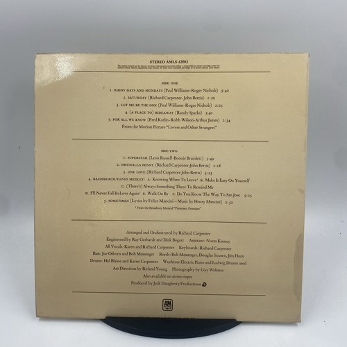 Carpenters - Carpenters - LP Vinyl Record EX/G+ - Picture 2 of 8