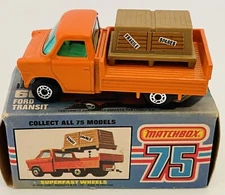 Vintage Matchbox #66 Lesney Ford Super Fast Transit
