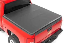 Rough Country Soft Tri-Fold Bed Cover 5'9" Bed Chevy/GMC 1500 07-13