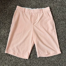 Nike Golf Dri Fit Shorts Size 30 Peach Color 10” Inseam