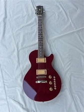 1980's Cort Effector Les Paul MIK Built-In Effects Gloss Maroon Finish w/Gig Bag
